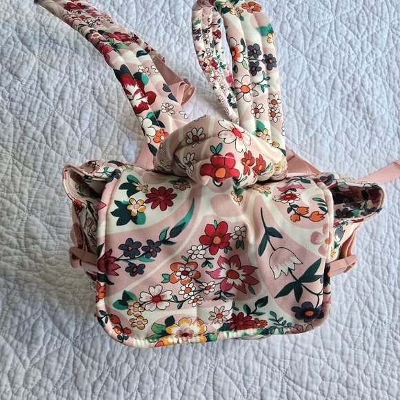 Vera Bradley Prairie Paisley Small Mini Pink Floral Backpack - Picture 5 of 14